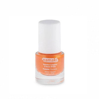 Nail Polish No24 Coral Glitter