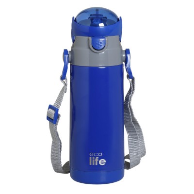 Θερμός EcoLife Kids Navy Blue 400ml