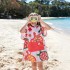 Παιδικό Πόντσο 3-5 Quickdry - Turtley Tropical