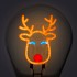 Legami Christmas Lightbulb - Shaped Table Lamp - Reindeer