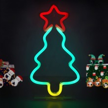 Legami Christmas Neon-Effect LED Sign - Xmas Tree Legami Christmas Neon-Effect LED Sign - Xmas Tree