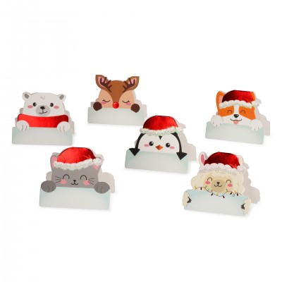 Legami Christmas Set of 12 Place Cards