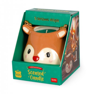 Legami Christmas Scented Candle Reindeer