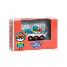 Crazy Motors Αυτοκίνητο Με Φιγούρα Roller Coaster