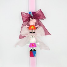 Λαμπάδα Φιγούρες Peppa & Suzy