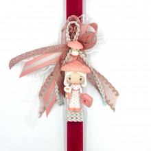 Λαμπάδα Φιγούρα Tinyly Amy & Mushy