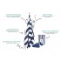 Πετσέτα Θαλάσσης Quickdry - Blueberry Spritz 90x160