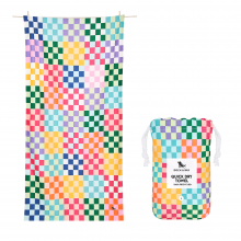 Πετσέτα Θαλάσσης Quickdry - Check Me Out 90x160 Πετσέτα Θαλάσσης Quickdry - Check Me Out 90x160