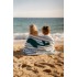 Παιδική Πετσέτα Θαλάσσης Seashells And Stripes Surf Blue