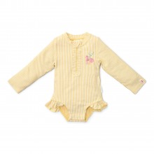 Ολόσωμο Μακρυμάνικο Μαγιό Ocean Treasures Yellow Νο74/80