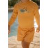 Μπλουζάκι Μακρυμάνικο Με Προστασία UV Seashells Sunny Yellow Νο98/104