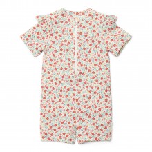 Ολόσωμο Κοντομάνικο Μαγιό Sunny Flowers Multi-Colour Νο74/80