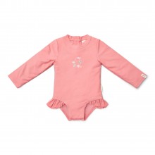 Ολόσωμο Μακρυμάνικο Μαγιό Sunny Flowers Rouge Νο86/92