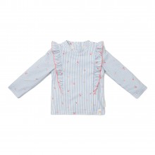 Μπλουζάκι Μακρυμάνικο Με Προστασία UV Sunny Flowers Blue Νο98/104
