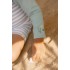 Ολόσωμο Μακρυμάνικο Μαγιό Stripes Surf Mint Νο98/104
