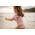Μπλουζάκι Κοντομάνικο Με Προστασία UV Sunny Flowers Blush Νο86/92