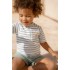 Μπλουζάκι Κοντομάνικο Με Προστασία UV Stripes Surf Mint Νο86/92