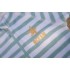 Μπλουζάκι Κοντομάνικο Με Προστασία UV Stripes Surf Mint Νο98/104