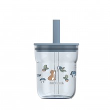 Παιδικό Ποτήρι Με Καλαμάκι Forest Friends 250ml