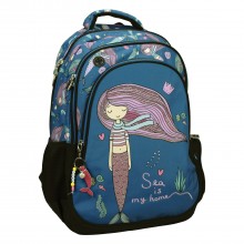 Σακίδιο Πλάτης Δημοτικού Sea Mermaid