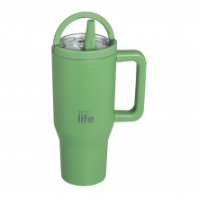 Ποτήρι Θερμός EcoLife Tumbler 2Handles Lid - Green Tea 900ml
