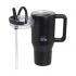 Ποτήρι Θερμός EcoLife Tumbler 2Handles Lid - Rich Black 900ml