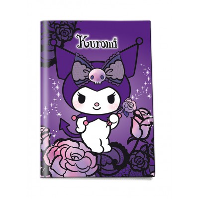 Τετράδιο Καρφίτσα Kuromi - Purple Laces