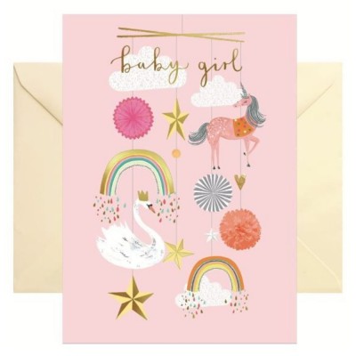 Ευχετήρια Κάρτα Baby Girl