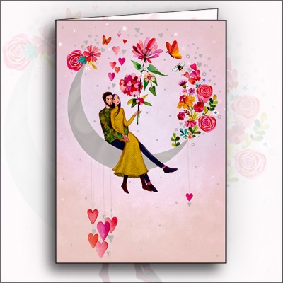 Ευχετήρια Κάρτα Flower Love