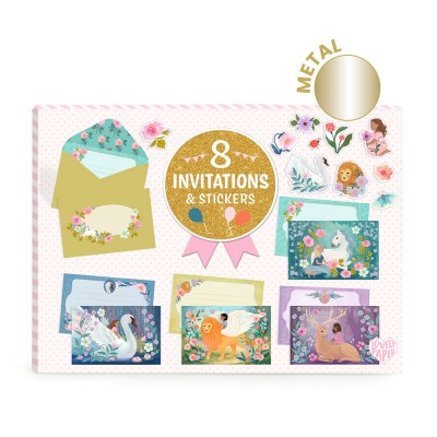 Προσκλητήρια - Ευχετήριες Κάρτες "Μυθικά Πλάσματα" 8τεμ.