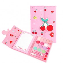 Make Up Kit Book Magnetic Closure Cherries