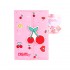 Make Up Kit Book Magnetic Closure Cherries