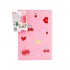 Make Up Kit Book Magnetic Closure Cherries