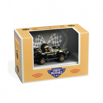 Crazy Motors Αυτοκίνητο Με Φιγούρα Fangio Octo