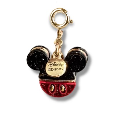 Charm It! Disney Gold Glitter Mickey Charm
