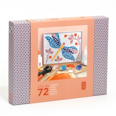 Atelier 72 - Σετ Ψηφιδωτού Σε Ξύλινη Βάση "Πεταλούδα"