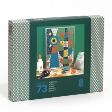 Atelier 73 - Σετ Ψηφιδωτού Σε Ξύλινη Βάση "Παγώνι"