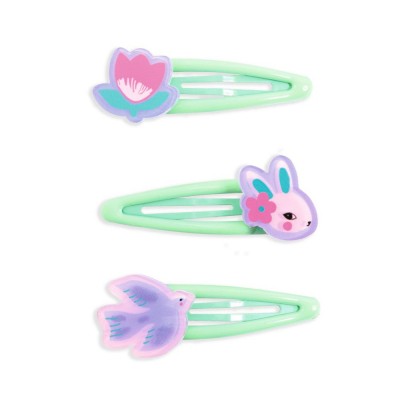 Plume Κλιπ Μαλλιών Λαγουδάκι-Περιστέρι "Eglantine"