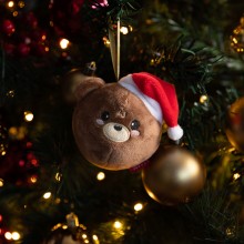 Legami Christmas Plush Decoration - Oh-Oh-Ohrnaments - Teddy Bear
