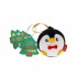 Legami Christmas Plush Decoration - Oh-Oh-Ohrnaments - Penguin Legami Christmas Plush Decoration - Oh-Oh-Ohrnaments - Penguin