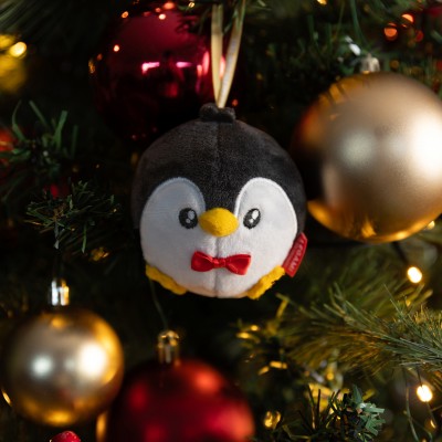 Legami Christmas Plush Decoration - Oh-Oh-Ohrnaments - Penguin