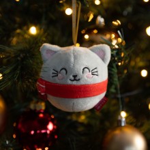 Legami Christmas Plush Decoration - Oh-Oh-Ohrnaments - Kitty