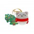 Legami Christmas Plush Decoration - Oh-Oh-Ohrnaments - Kitty