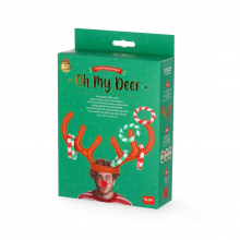 Legami Christmas Inflatable Ring Toss - Oh My Deer Legami Christmas Inflatable Ring Toss - Oh My Deer