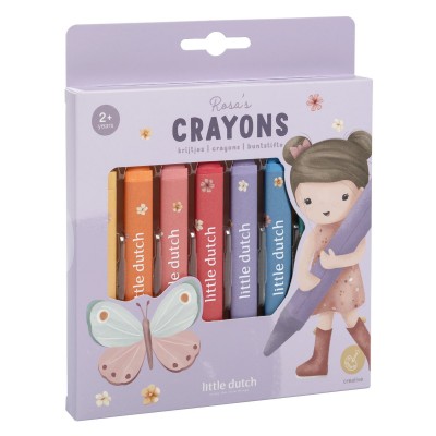 Κηρομπογιές 8τεμ. Rosa