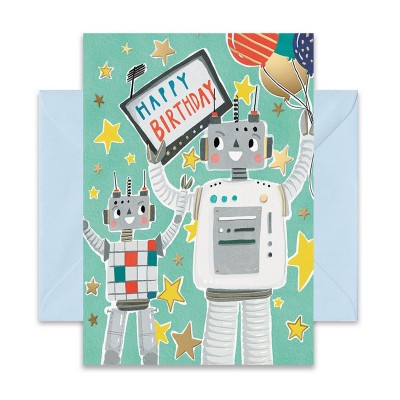 Ευχετήρια Κάρτα Happy Birthday Robot