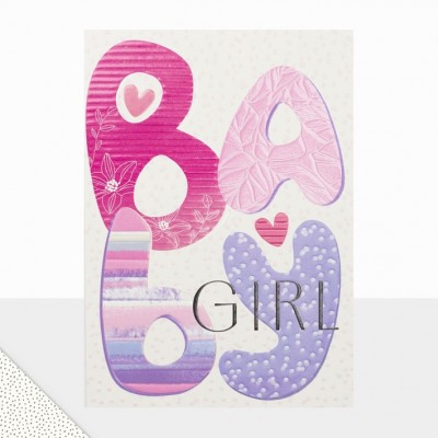 Ευχετήρια Κάρτα Γέννησης Baby Girl
