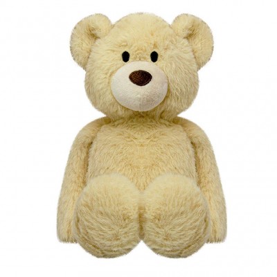 Λούτρινο Αρκουδάκι Μπεζ 34εκ.
