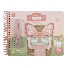 Μπλοκ Κατασκευής Μασκών Με Ψαλίδι Rosa