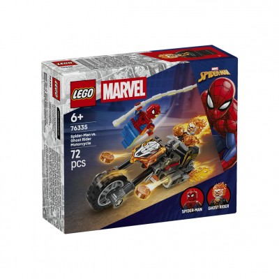 Spider-Man vs. Ghost Rider Motorcycle 76335